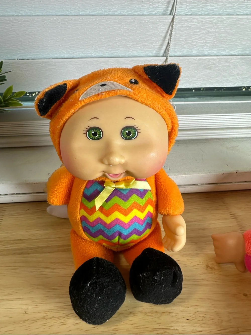 Set of four cabbage patch zoo and woodland cuties Character Baby Doll Set -